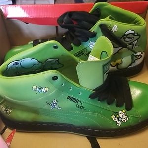 Puma X Bode Mid Da Lizard Clyde Lime/Black